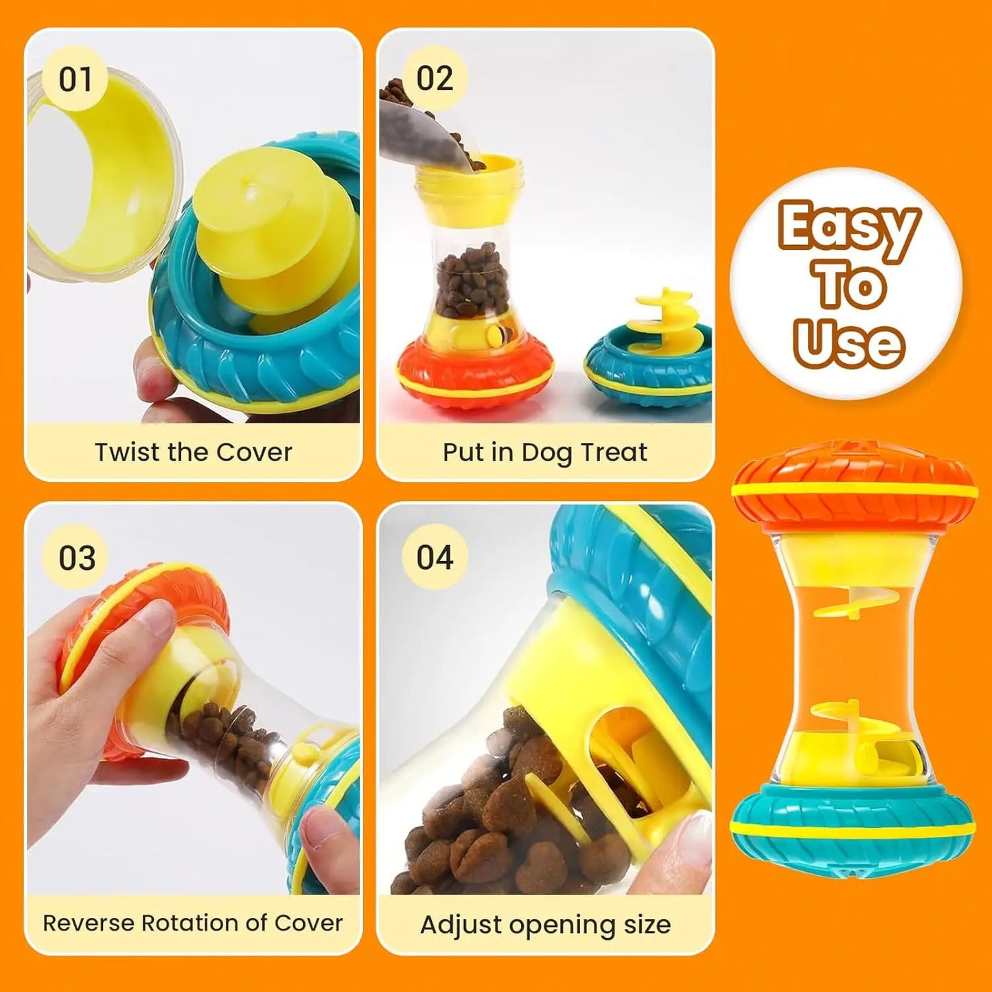 BrainPaw™: Interactive Puzzle Feeder for Mental Stimulation and Focus