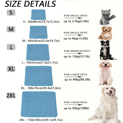 CoolRest™: Instant Cooling Mat for Heat Relief and Comfort