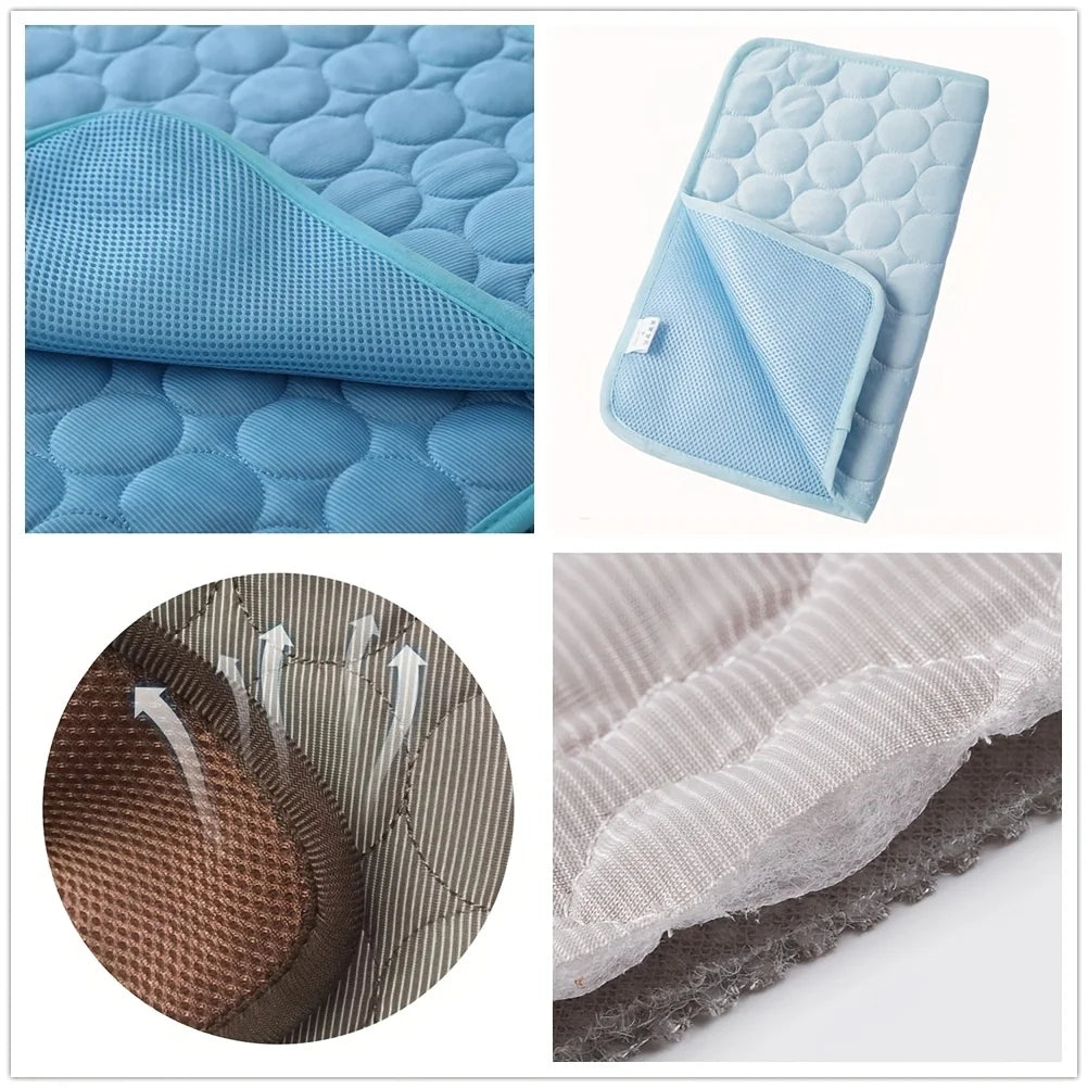 CoolRest™: Instant Cooling Mat for Heat Relief and Comfort