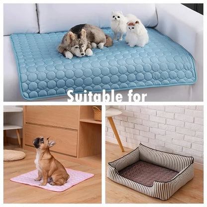 CoolRest™: Instant Cooling Mat for Heat Relief and Comfort