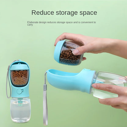 HydroGo™: All-in-One Travel Bottle for Hydration on the Go