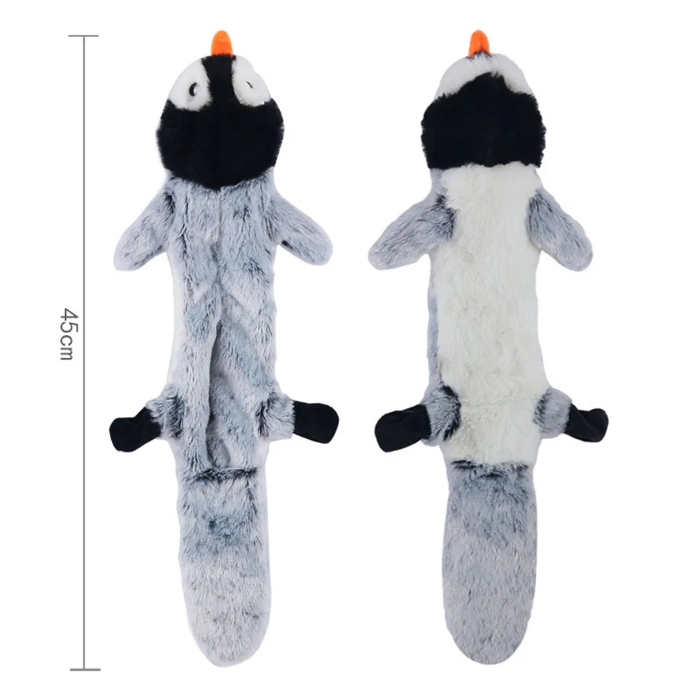SqueakWild™: Stuffing-Free Plush Toy for Safe and Mess-Free Play