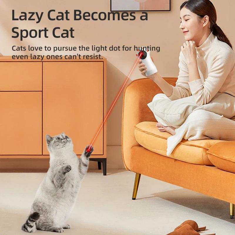 LaserChase™: Automatic Laser Toy for Endless Indoor Playtime