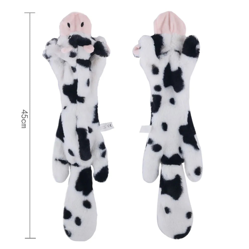 SqueakWild™: Stuffing-Free Plush Toy for Safe and Mess-Free Play