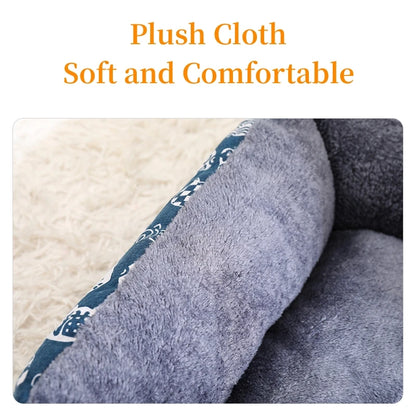 SnugLounge™: Ultra Soft Pet Bed for Warm and Deep Sleep
