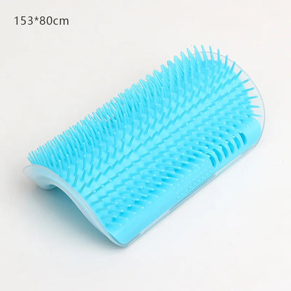 RubNJoy™: Self-Grooming Wall Brush for Relaxing Daily Care