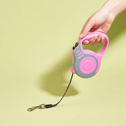 FlexLeash™: Smooth Control Retractable Lead for Daily Walks