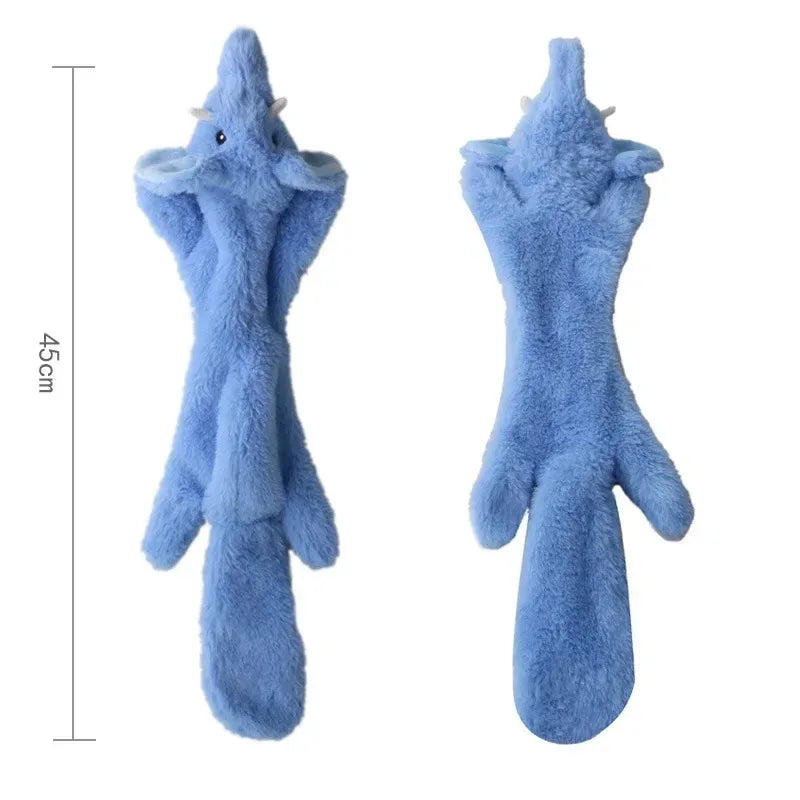 SqueakWild™: Stuffing-Free Plush Toy for Safe and Mess-Free Play