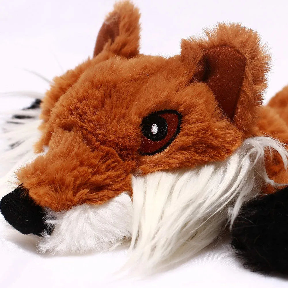 SqueakWild™: Stuffing-Free Plush Toy for Safe and Mess-Free Play