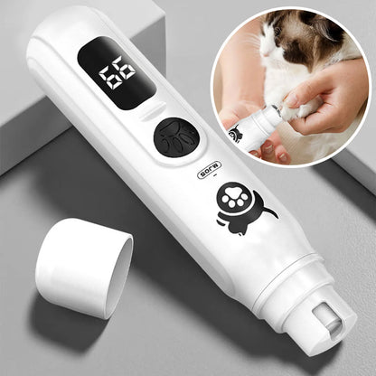TrimEase™: Electric Nail Grinder for Safe and Stress-Free Grooming