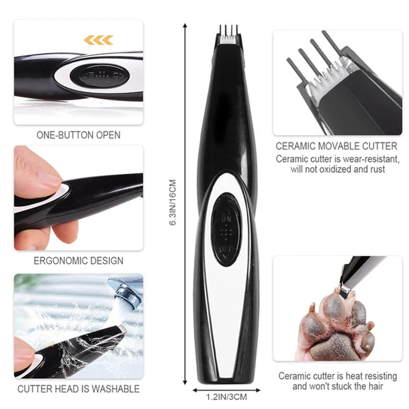 ClipPro™: Professional Grooming Kit for Smooth and Quiet Trimming