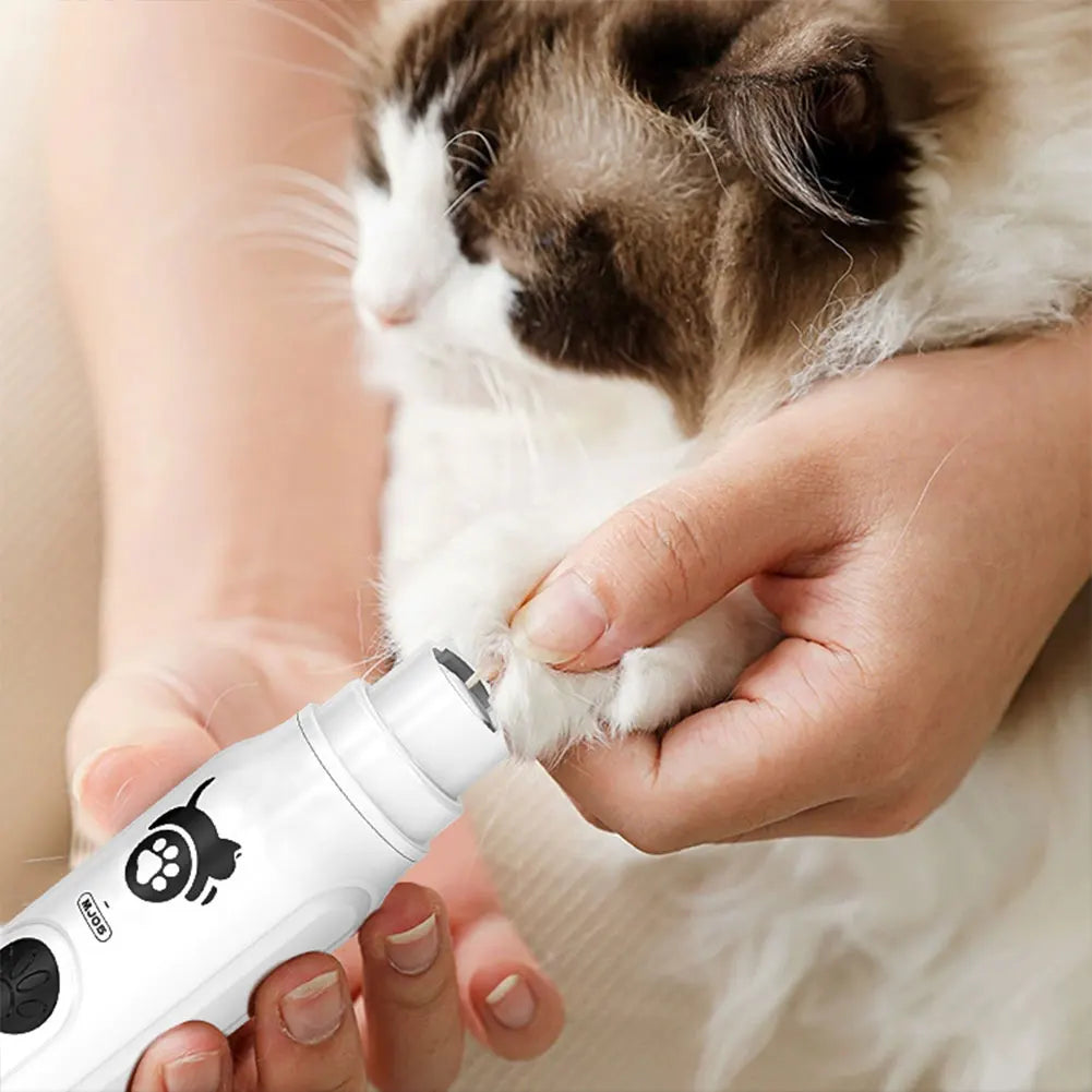 TrimEase™: Electric Nail Grinder for Safe and Stress-Free Grooming