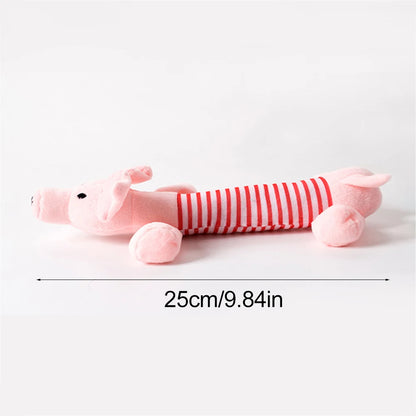 SqueakWild™: Stuffing-Free Plush Toy for Safe and Mess-Free Play