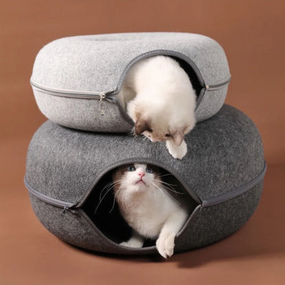 HideyBed™: 2-in-1 Tunnel Bed for Play and Relaxation