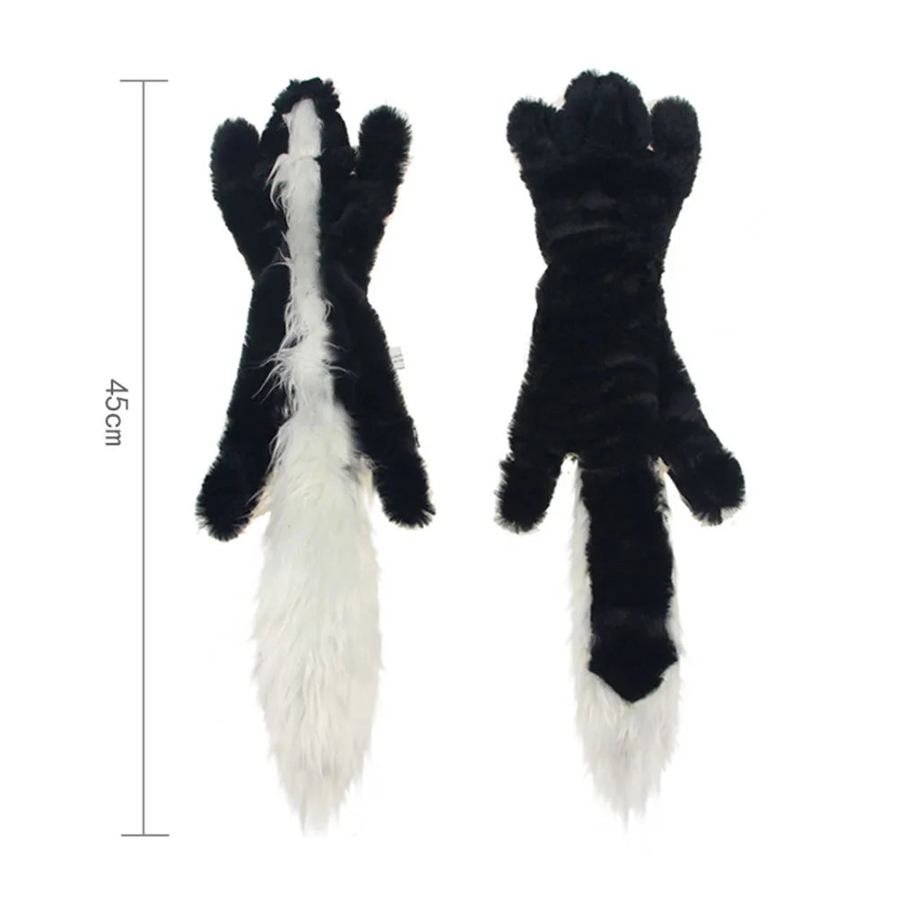 SqueakWild™: Stuffing-Free Plush Toy for Safe and Mess-Free Play