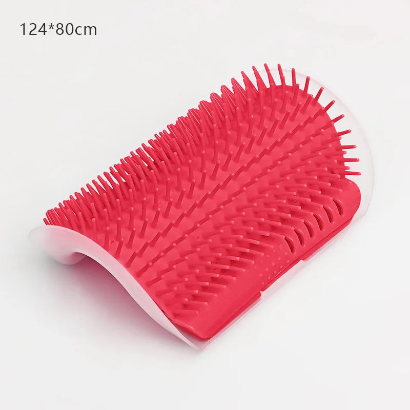 RubNJoy™: Self-Grooming Wall Brush for Relaxing Daily Care