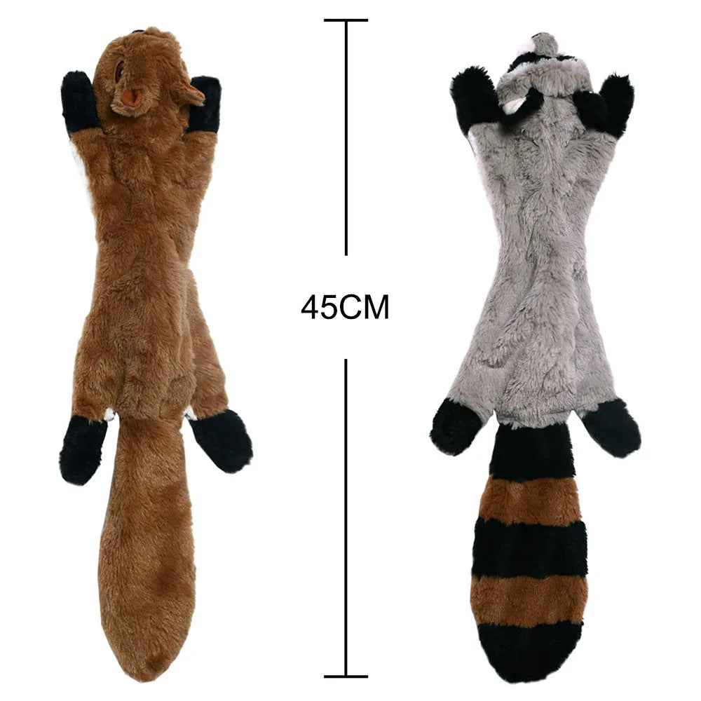SqueakWild™: Stuffing-Free Plush Toy for Safe and Mess-Free Play