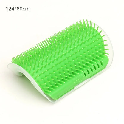 RubNJoy™: Self-Grooming Wall Brush for Relaxing Daily Care