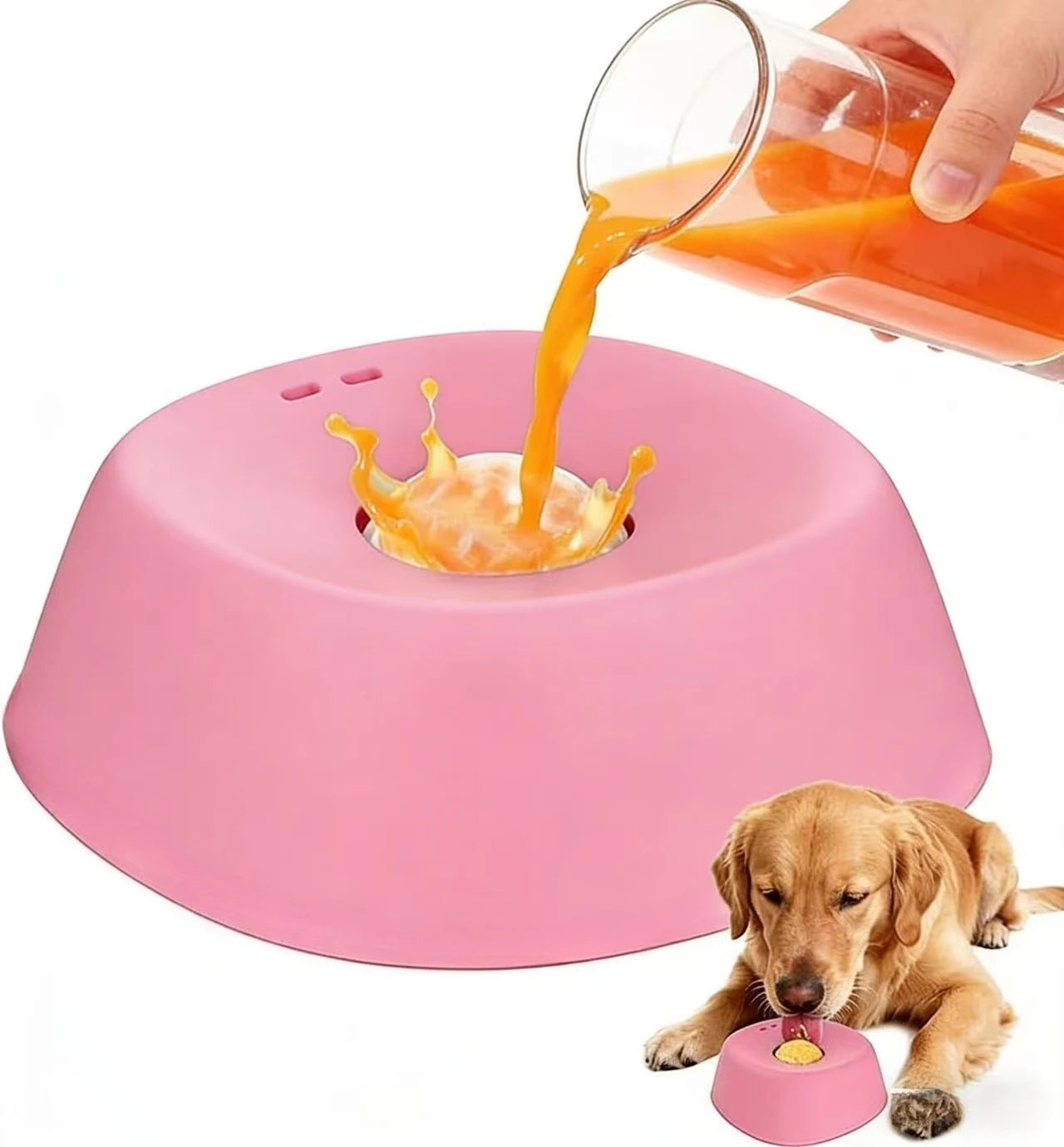 LickFlow™: Slow Feeder Bowl for Calm and Enriched Feeding