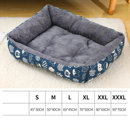 SnugLounge™: Ultra Soft Pet Bed for Warm and Deep Sleep