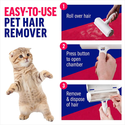 FurSweep™: Reusable Hair Remover Roller for Clean Furniture and Fabrics