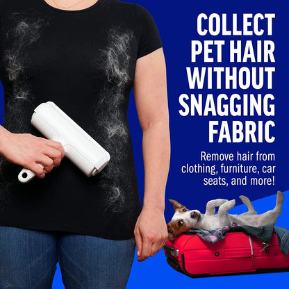 FurSweep™: Reusable Hair Remover Roller for Clean Furniture and Fabrics