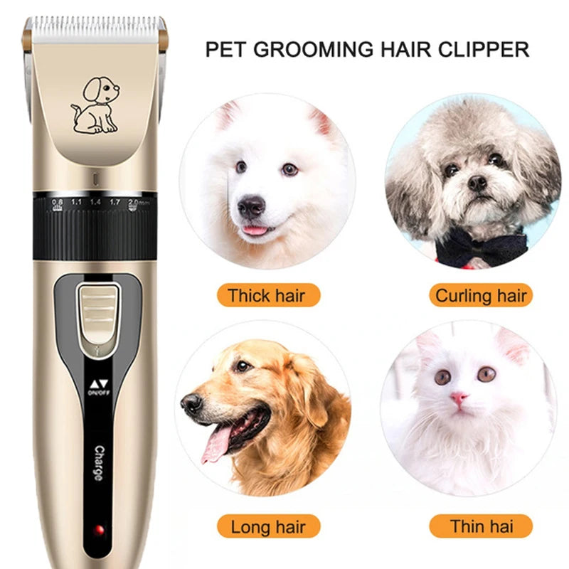 ClipPro™: Professional Grooming Kit for Smooth and Quiet Trimming