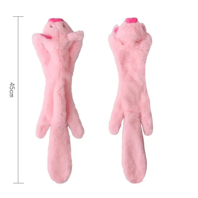 SqueakWild™: Stuffing-Free Plush Toy for Safe and Mess-Free Play
