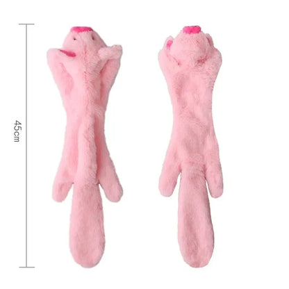 SqueakWild™: Stuffing-Free Plush Toy for Safe and Mess-Free Play