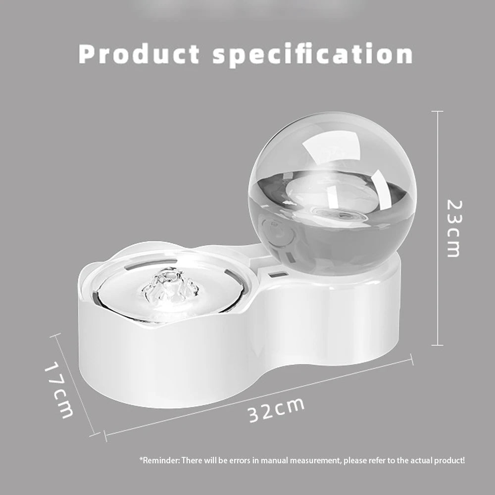 AquaFlow™: Automatic Water Dispenser for Continuous Pet Hydration