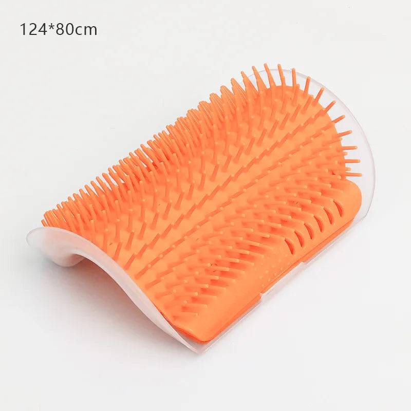RubNJoy™: Self-Grooming Wall Brush for Relaxing Daily Care