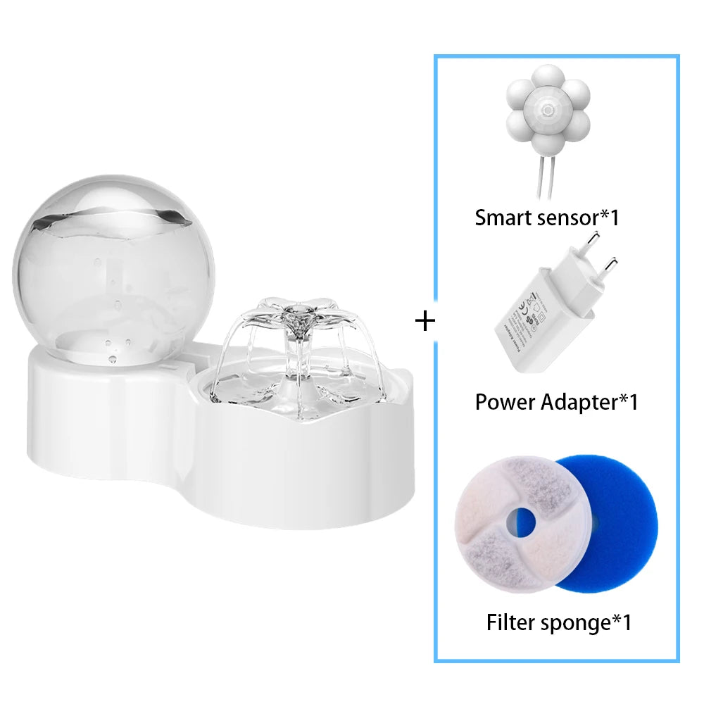 AquaFlow™: Automatic Water Dispenser for Continuous Pet Hydration