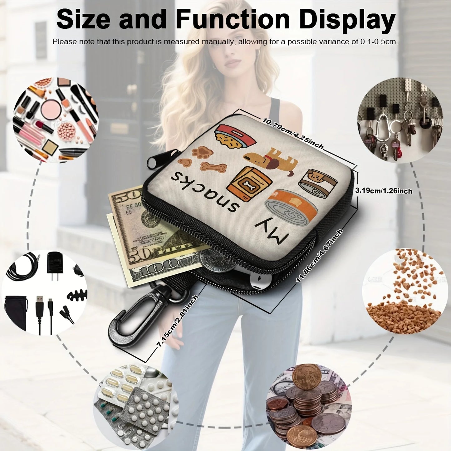 SnackGo™: Easy Access Treat Pouch for Training & Walks