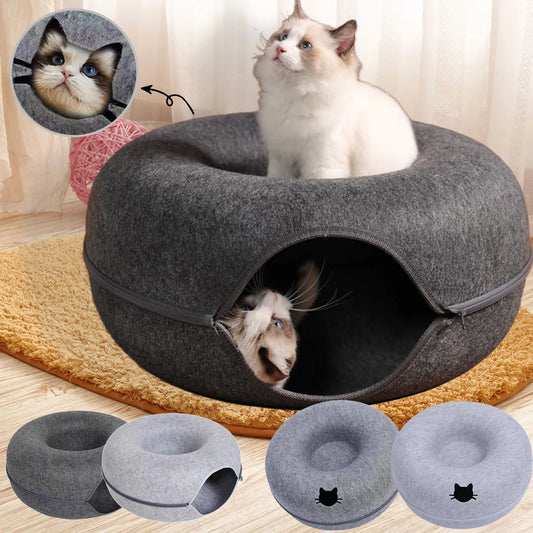 HideyBed™: 2-in-1 Tunnel Bed for Play and Relaxation