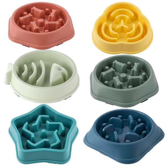 SlowBite™: Anti-Choke Bowl for Healthier and Slower Feeding