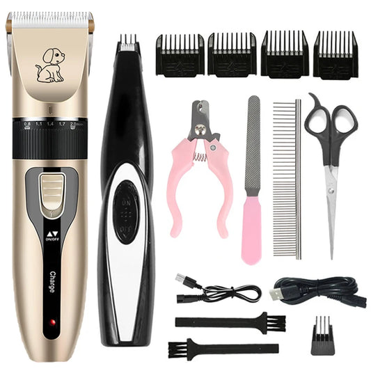 ClipPro™: Professional Grooming Kit for Smooth and Quiet Trimming