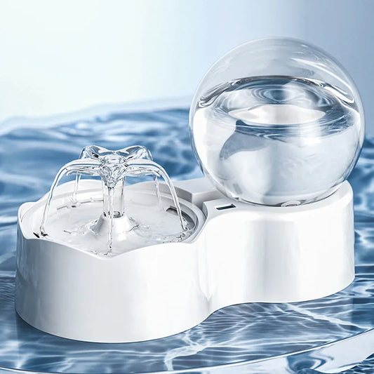 AquaFlow™: Automatic Water Dispenser for Continuous Pet Hydration