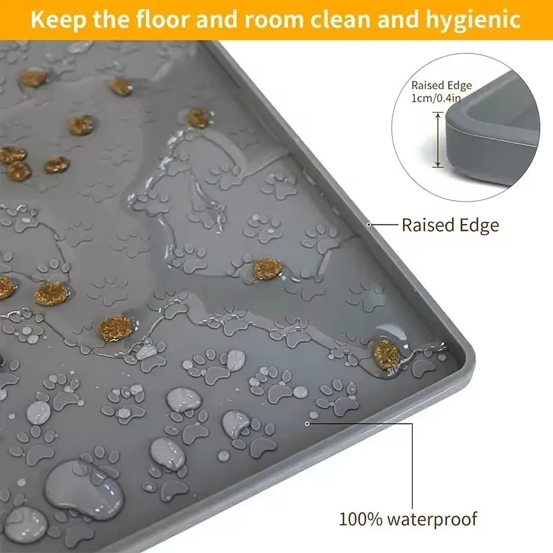 CleanMat™: Waterproof Feeding Mat for Mess-Free Daily Use
