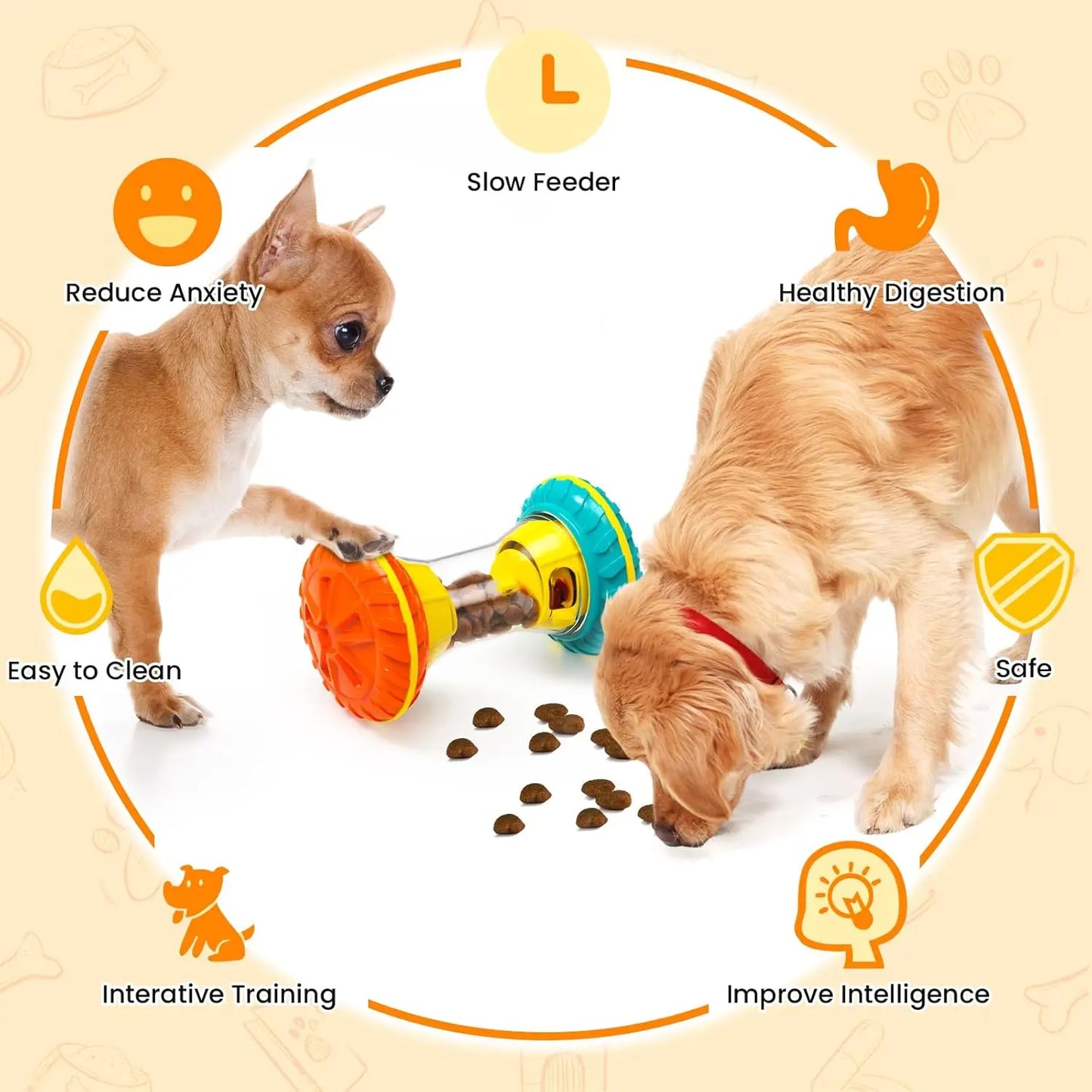BrainPaw™: Interactive Puzzle Feeder for Mental Stimulation and Focus