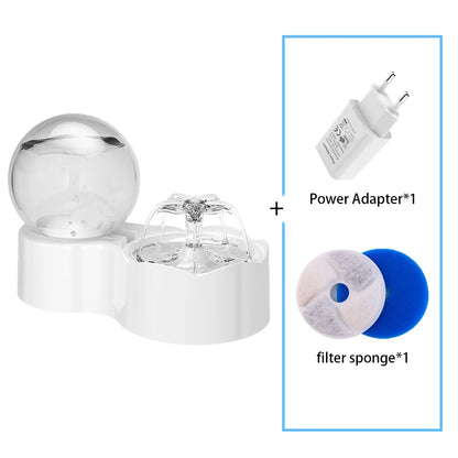 AquaFlow™: Automatic Water Dispenser for Continuous Pet Hydration