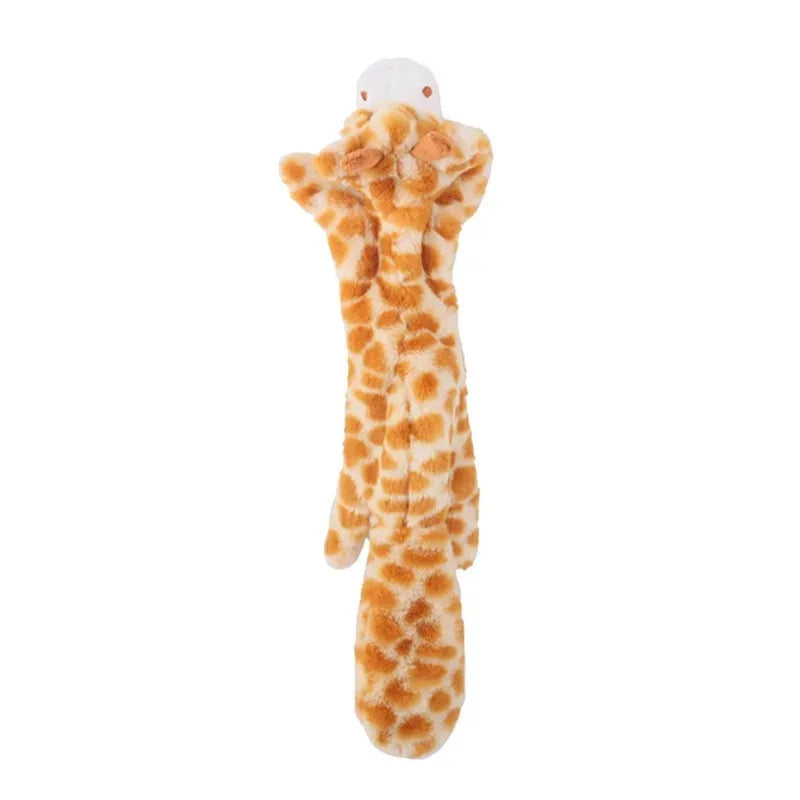 SqueakWild™: Stuffing-Free Plush Toy for Safe and Mess-Free Play