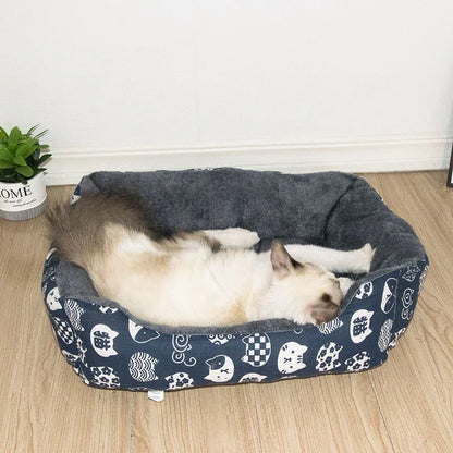 SnugLounge™: Ultra Soft Pet Bed for Warm and Deep Sleep