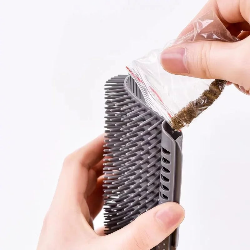 RubNJoy™: Self-Grooming Wall Brush for Relaxing Daily Care