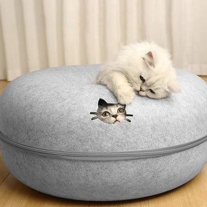 HideyBed™: 2-in-1 Tunnel Bed for Play and Relaxation