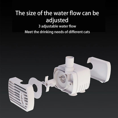 AquaFlow™: Automatic Water Dispenser for Continuous Pet Hydration