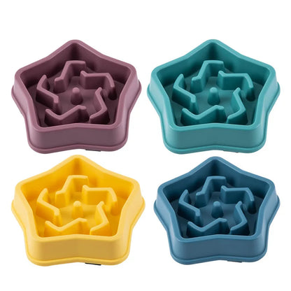 SlowBite™: Anti-Choke Bowl for Healthier and Slower Feeding