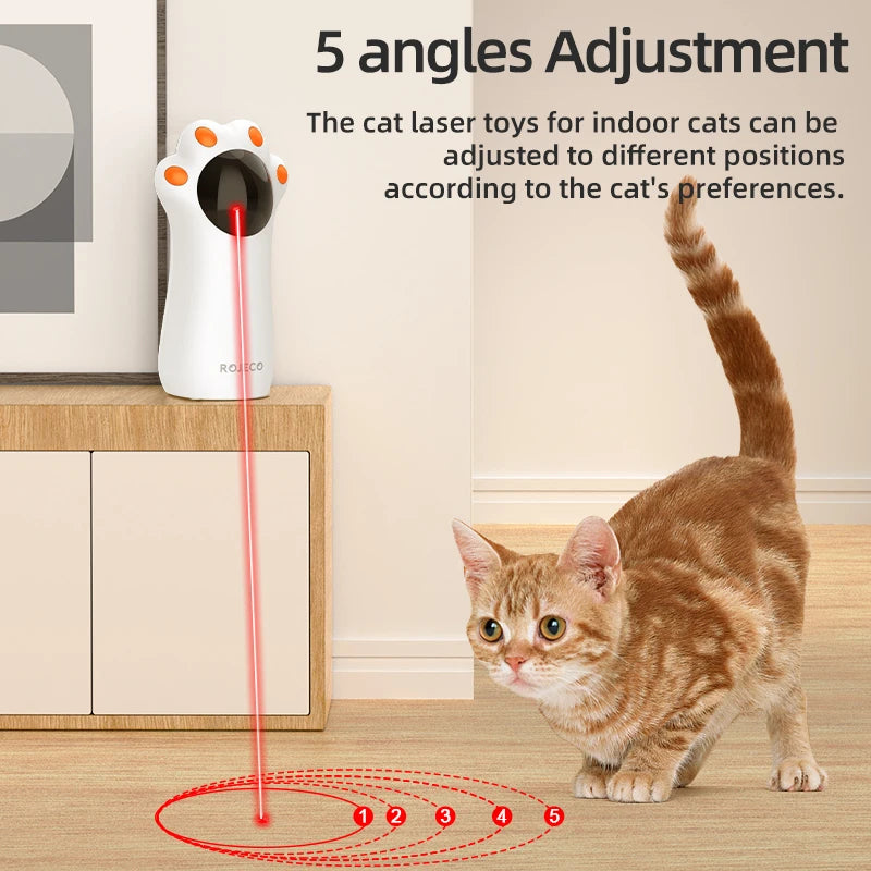 LaserChase™: Automatic Laser Toy for Endless Indoor Playtime